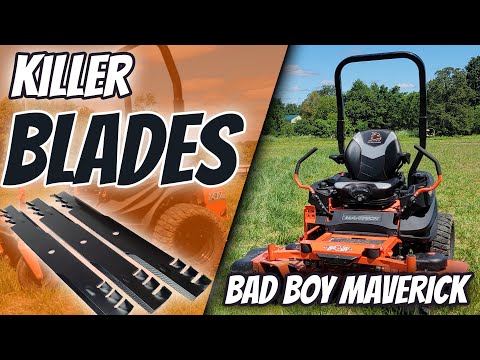 Bad Boy Maverick – How to change mowing blades - PROBLEMS YOU MIGHT FACE