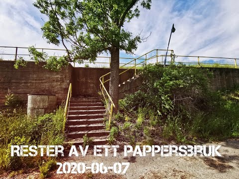 DJUPAFORS - 200607 - Rester av ett pappersbruk i KALLINGE - Ronneby (Blekinge) - Huawei P30 Pro