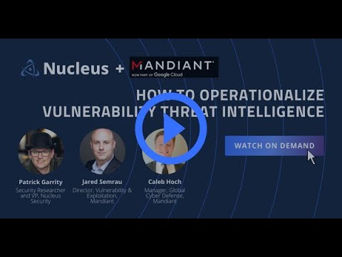 How to Operationalize Vulnerability Threat Intelligence
