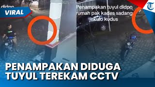 Penampakan Diduga Tuyul Terekam CCTV! Tampak Mondar-mondar di Depan Rumah Seorang Kades di Kudus