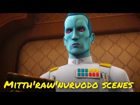 All Grand Admiral Thrawn scenes - Tales of the Empire, Rebels, Ahsoka