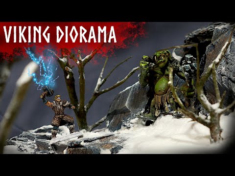 Making a GLORIOUS Viking Diorama - Thor Reclaims His Mountain Goat! (ep.1)