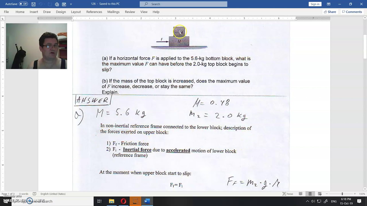 126. assignment (inertial force)