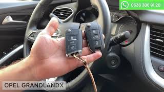 OPEL GRANDLAND X YEDEK ANAHTAR- BEYLİKDÜZÜ AUTOPİA OTO ANAHTAR