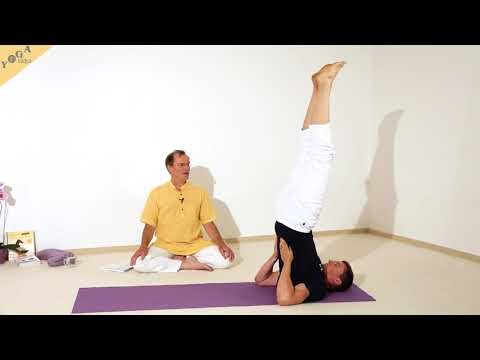 Yoga Schulterstand - Yoga Asana Lexikon