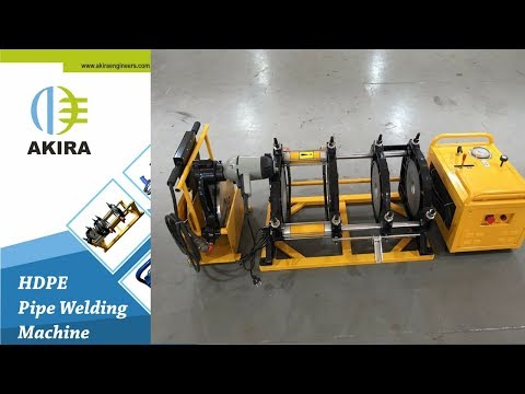 Semi-automatic akira engineers hdpe welding machine, 7.5 kw
