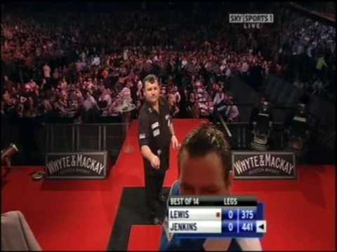Premier League Darts 2008 - Week 1 - Adrian Lewis v Terry Jenkins pt. 1