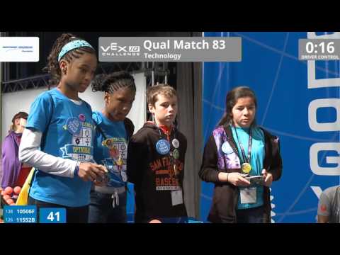 VEX Worlds 2016 - VEXIQ Elementary School - Technology - Qual 83 (10506F 11552B) 39