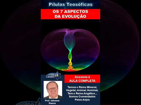 029 OS 7 ASPECTOS DA EVOLUÇÃO #adhemarramos #conscienciacosmica #teosofia #ocultismo #evolução