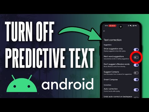 How to Turn OFF Predictive Text on Android Phone (Updated)