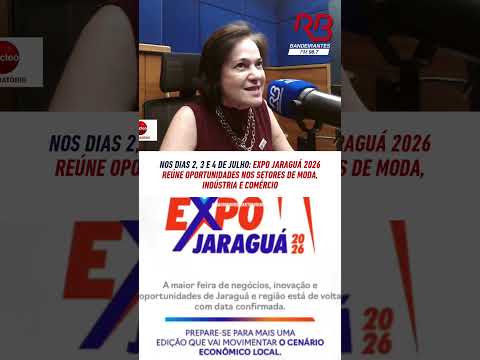 Expo Jaraguá 2026 reúne oportunidades nos setores de moda, indústria e comércio em Julho