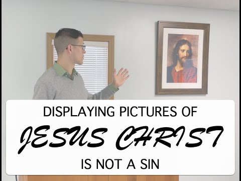 Displaying Pictures of Jesus Christ is NOT a Sin + Hoffman's Head of Christ  (#100)