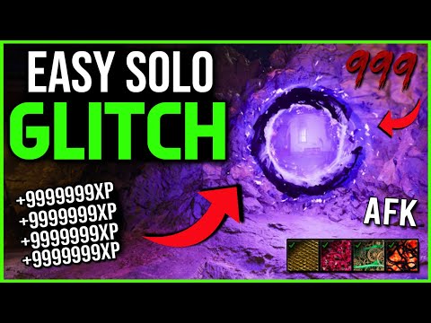 *NEW* SOLO UNLIMITED XP GLITCH / CAMO GLITCH BO7! UNLOCK MASTER PRESTIGE AFK B07 ZOMBIES GLITCHES!