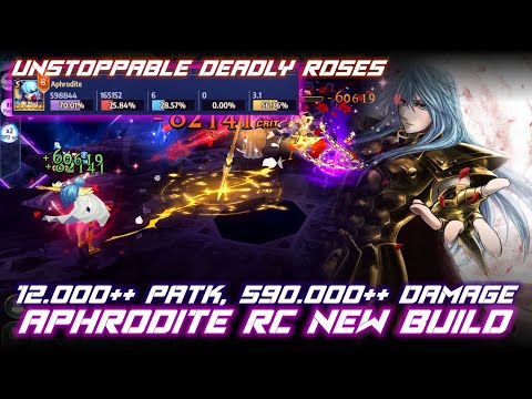 Saint Seiya Awakening - Pisces Aphrodite RC New Build | 12.000++ PATK, 590.000++ Damage Output!!!
