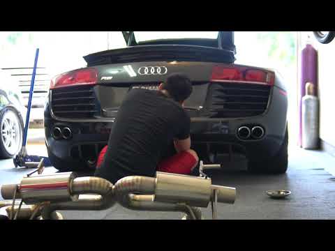 r8 exhaust rev9
