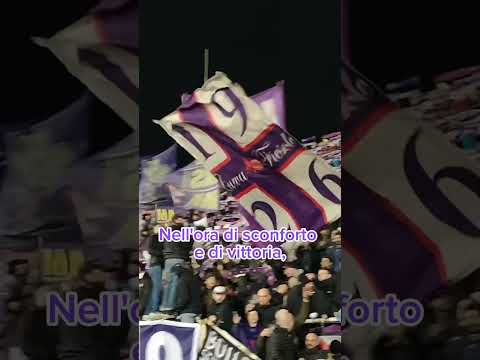 INNO DELLA FIORENTINA 🟣⚪️ #football #acffiorentina #calcio #seriea #footballchant #footballsongs