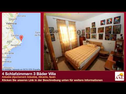 4 Schlafzimmern 3 Bäder Villa zu verkaufen in Adsubia (Ajuntament Adsubia), Alicante, Spain
