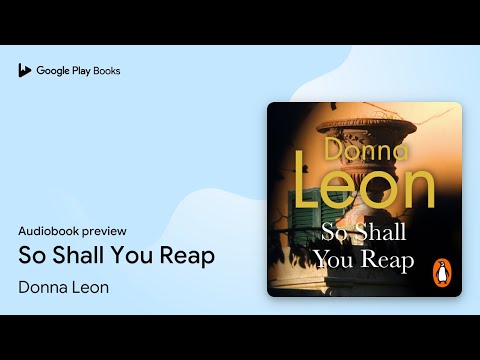 So Shall You Reap by Donna Leon · Audiobook preview