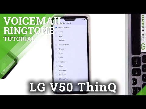 How to Change Voicemail Notification Sound in LG V50 ThinQ – Find Voicemail Option