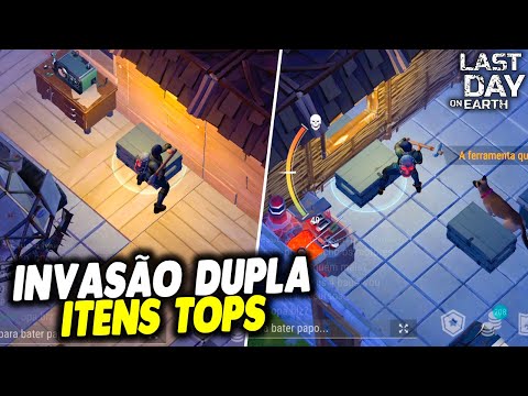 ESSA INVASÃO DUPLA TINHA ITENS TOPS - Last Day On Earth