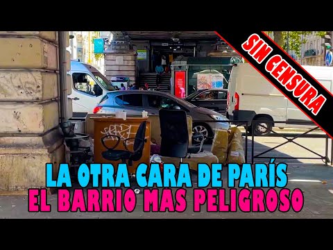 The most dangerous neighborhood in Paris | The other side of the city, uncensored