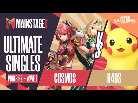 Cosmos vs H4DS - SSBU Singles: Pools R2 Wave E - Mainstage 2021 | Pyra vs Pikachu