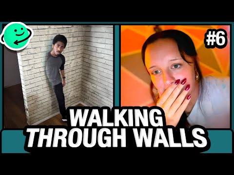 Walking Through Walls MAGIC TRICK on AZAR #6 (OmeTV Alternative)