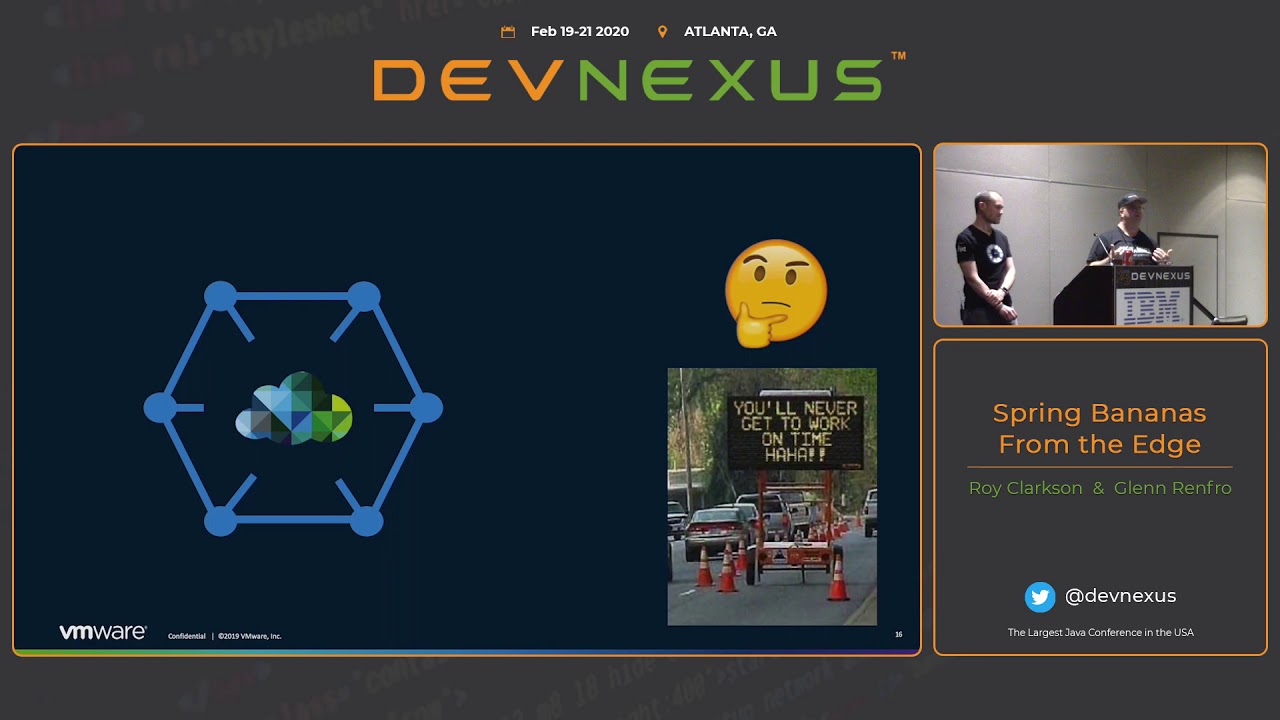 Devnexus 2020   Spring Bananas From the Edge Roy Clarkson Glenn Renfro
