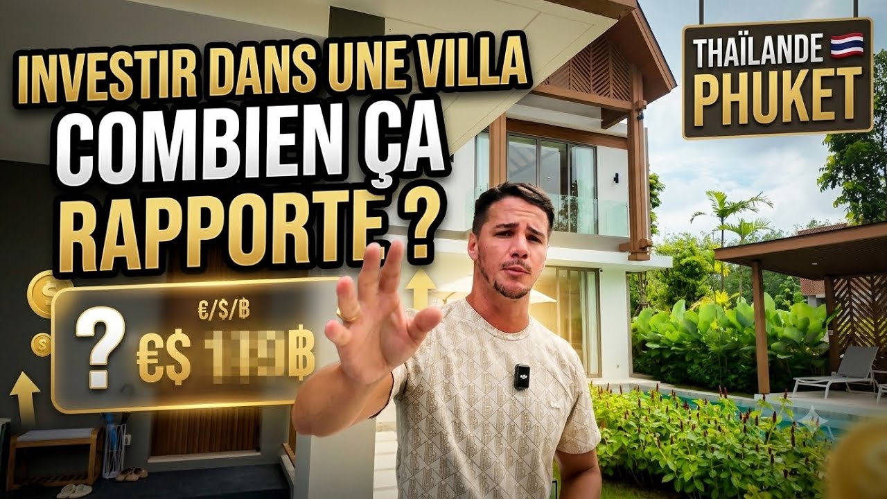 Villa à 650 000 € à Phuket : L’investissement rapporte-t-il 15 % ? 🇹🇭
