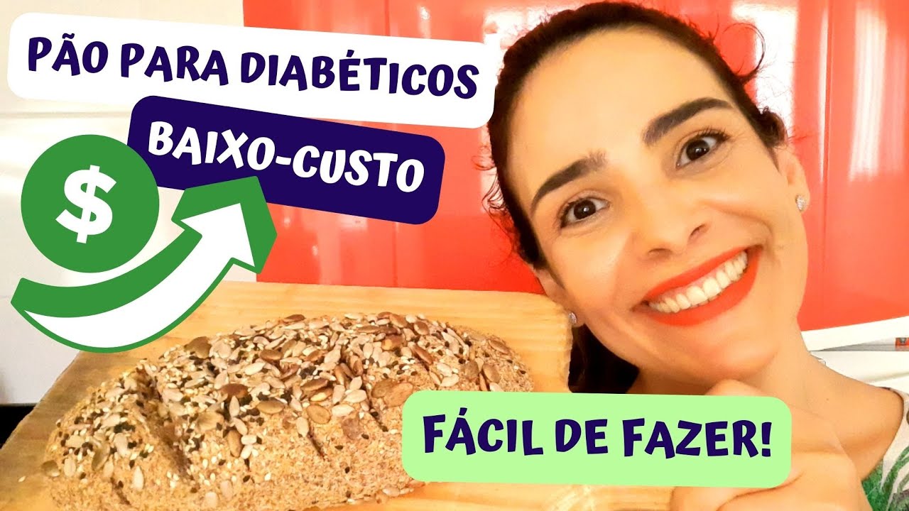 Pão Para Diabéticos Com Farinhas Baixo Custo💰 Lowcarb | Sem Glúten | Sem Leite | Fácil De Fazer