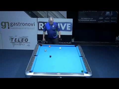 Matthias Schinkopf vs Jens Timmermann Tisch 1 BM 8-Ball Senioren Ü55 im BLVN bei den Billardfreunden