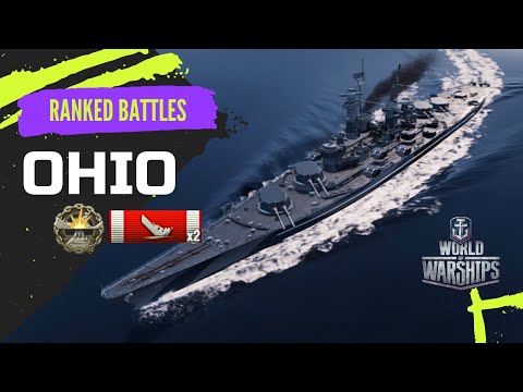 Wows OHIO: OP Battleship World of Warships #wows #worldofwarships #gaming