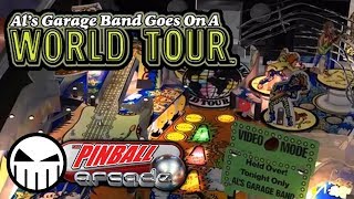 Al's Garage Band Goes On A World Tour - The Pinball Arcade (Steam) - Crow Pinball
