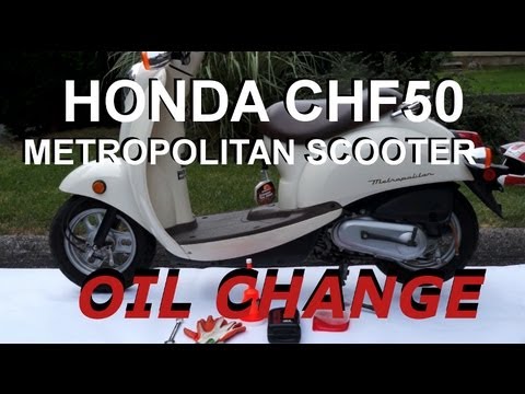Thumbnail for Honda Metropolitan CHF50 - OIL CHANGE by Honda CHF50