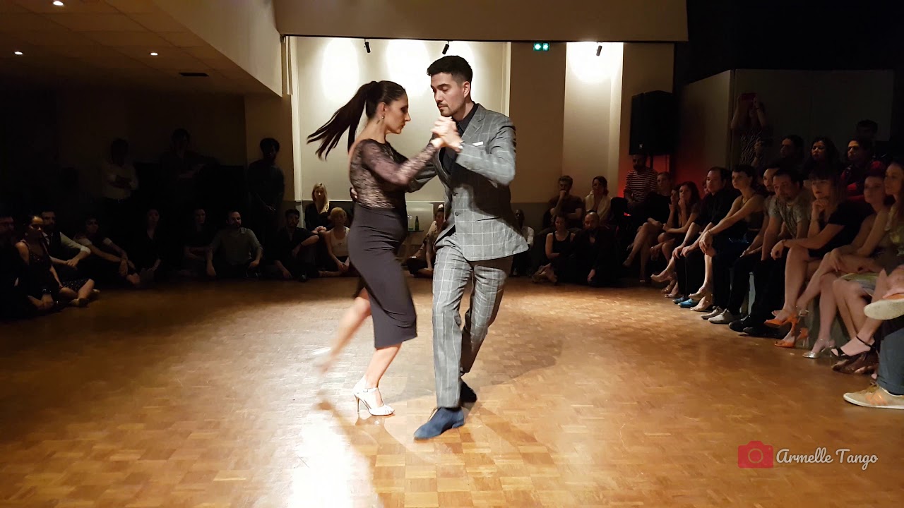 Rodrigo Palacios & Karina Colmeiro ❤Derrotado (Di Sarli y Su Or. Típica) @ Paris - Milonga El Garrón