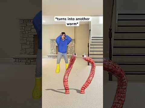 When A Worm Gets Cut In Half 🤣 #shorts #relatable