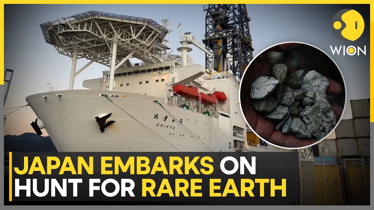Japan Sends Mining Ship To Probe Rare Earths As It Seeks To Cut Reliance On China | WION