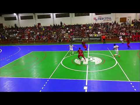 Gols Operário Laranjeiras 01 x 02 Acel Chopinzinho pelas Semifinais da Chave Ouro Futsal Jogo de ida