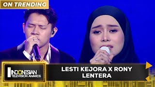 Lesti Kejora x Rony Parulian - Lentera | INDONESIAN TELEVISION AWARDS 2023