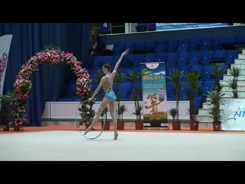 Adriana Timkova   SVK   Hoop   Irina Deleanu Cup 2017 #rhythmicgymnastics