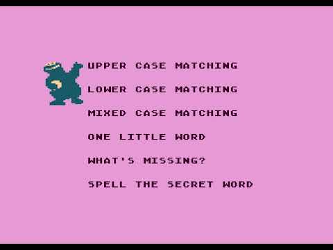 Atari XL/XE Longplay [1866] Sesame Street Letter Go Round