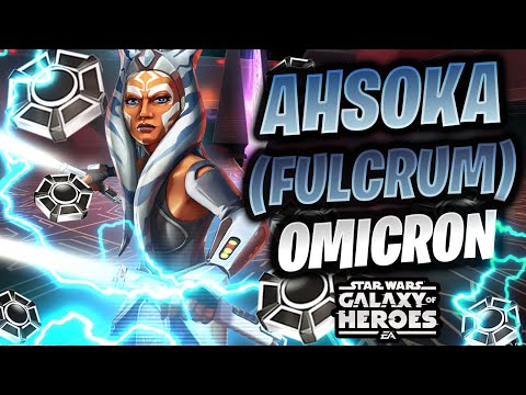 NEW Ahsoka Tano (Fulcrum) Omicron Rework - The New Wampa Solo Omicron of Galaxy of Heroes