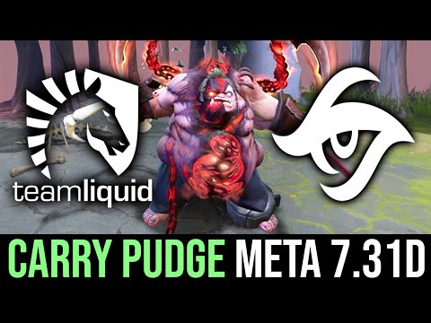 CARRY PUDGE New Meta in 7.31d — Secret and Liquid testing