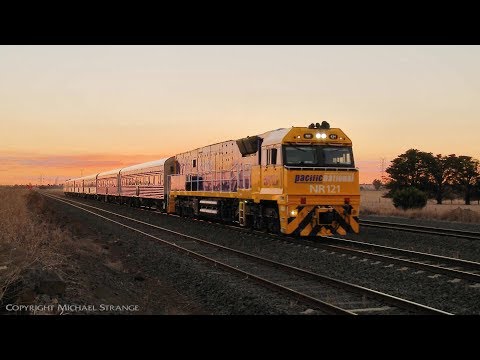 2AM8 Overland Passenger Train - PoathTV Australian Railways