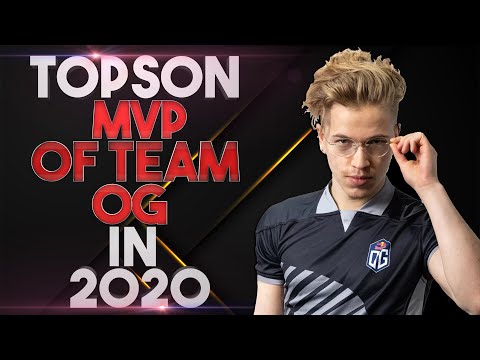 Topson MVP for Team OG in 2020 – Best Plays, Best Moments Dota 2