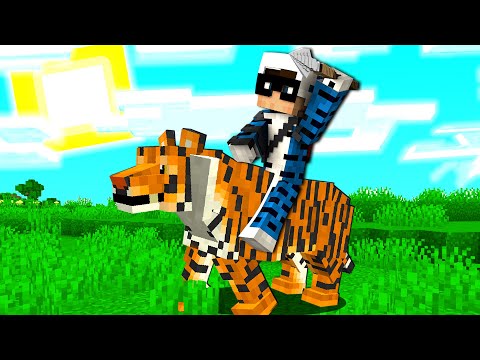HO ADDOMESTICATO UNA TIGRE SU MINECRAFT - ITA