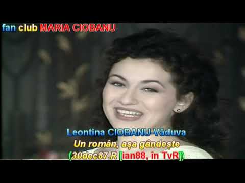 Leontina Ciobanu Văduva I Un român, așa gândește