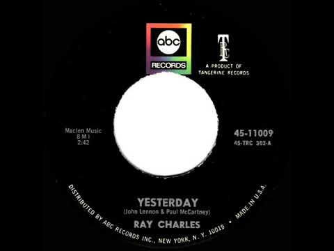 1967 HITS ARCHIVE: Yesterday - Ray Charles (mono 45)