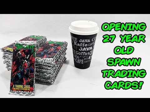Opening 40 Packs of 27-Year-Old Spawn Comic Book Trading Cards – Nostalgic Unboxing!
