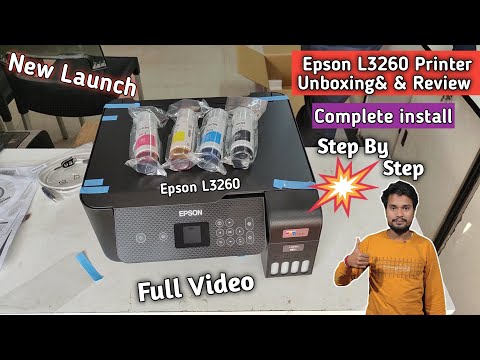 Epson EcoTank L3260 A4 Wi-Fi All-in-One Ink Tank Printer